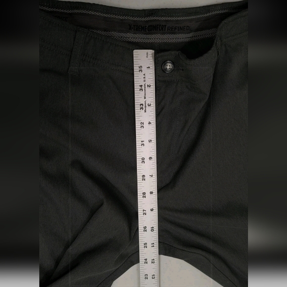 Lee Extreme Comfort Defined Performance Pants 33x30 Gray Outdoor Active 5555 - Picture 5 of 9